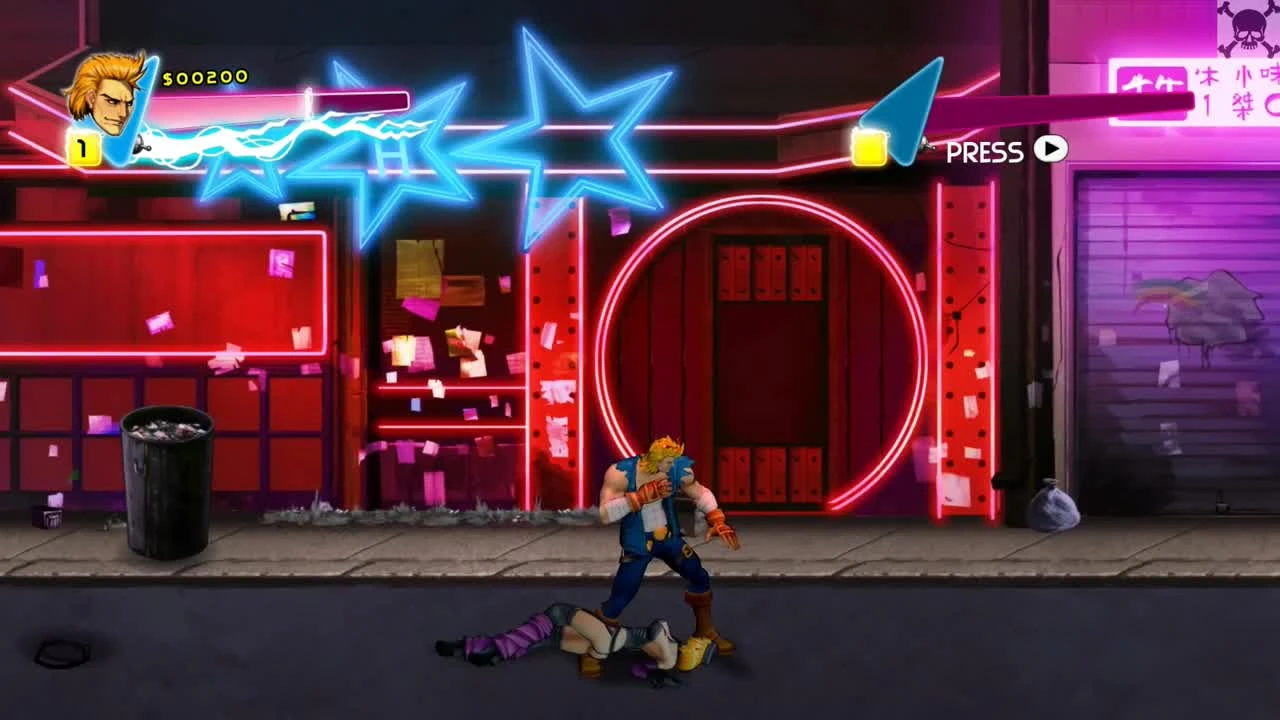 Double Dragon: Neon "Геймплей PC версии"