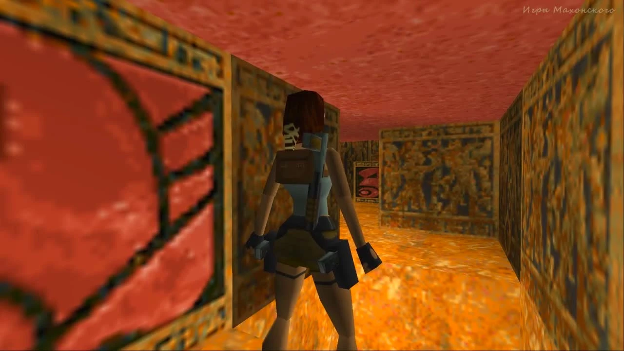 Начнём с истоков в Tomb Raider (1996) - Кровавый артефакт или первая часть наследия, третья серия