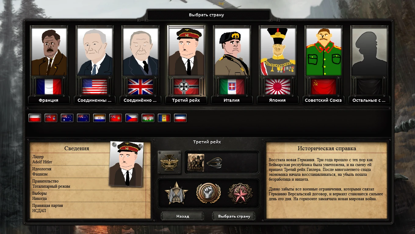 Hearts of Iron 4 "Amazing Homemade Portrait Pack"