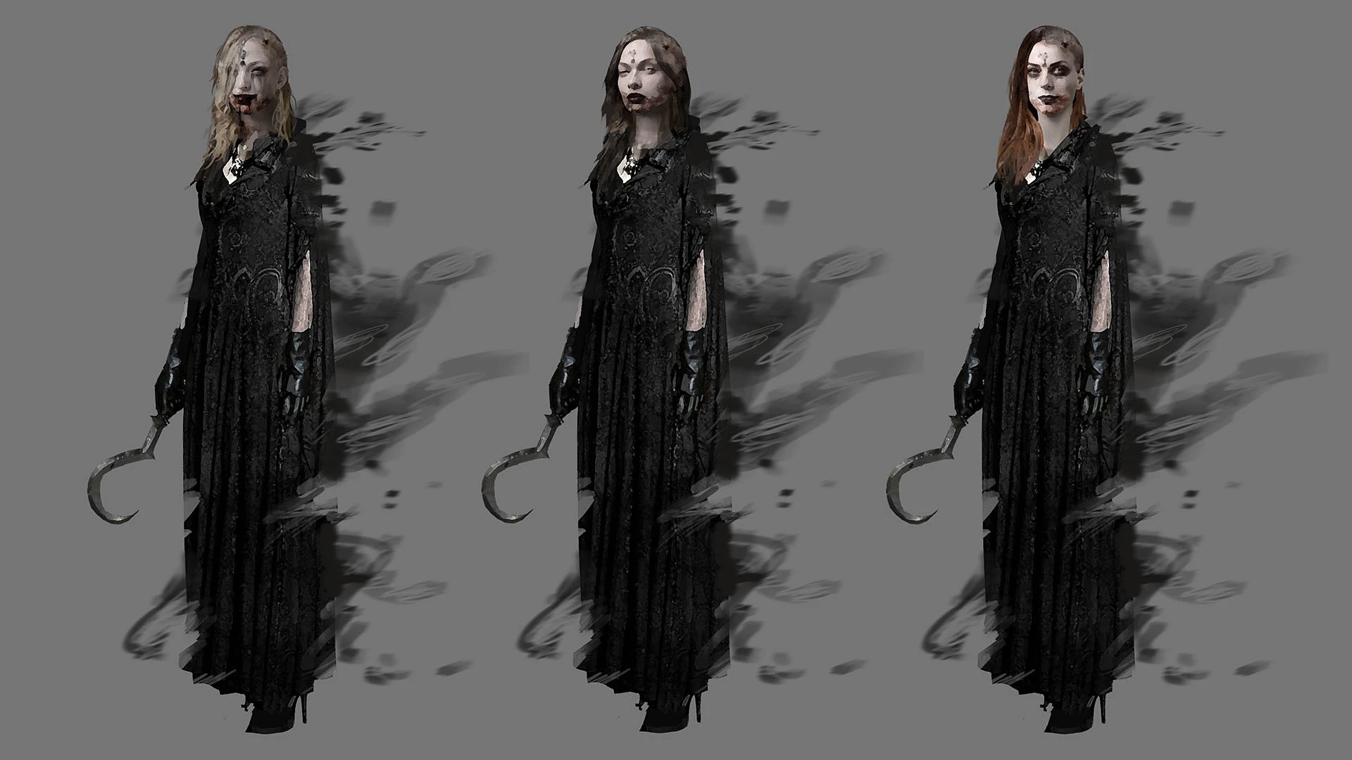 Resident Evil: Village "Внешность дочерей по концепту"