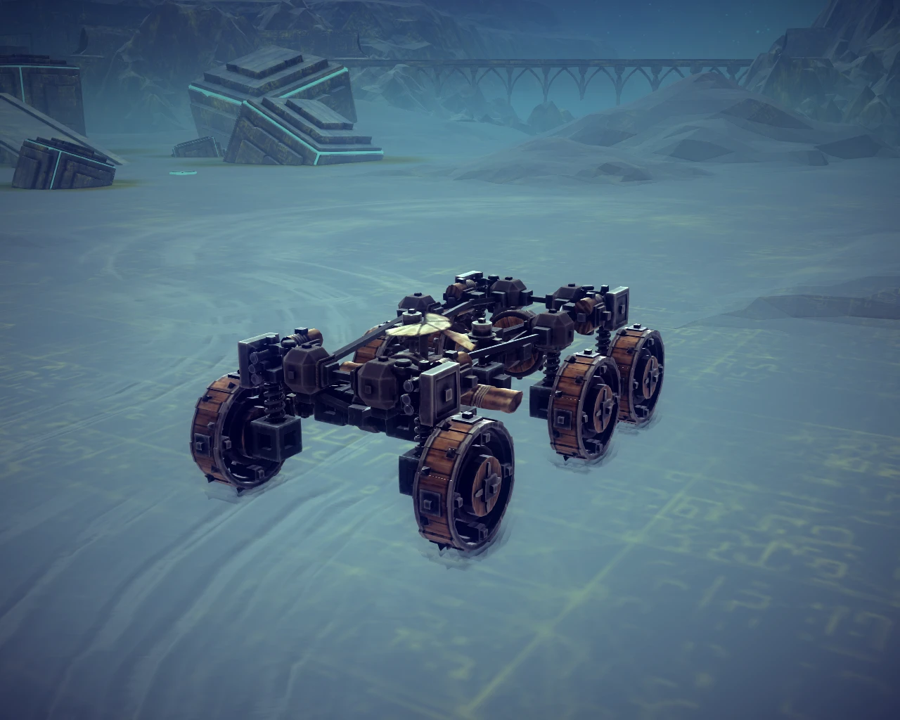 Besiege "Вездеход-6х6-v2"