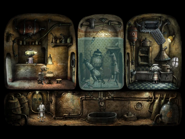 Machinarium: Сохранение/SaveGame (Игра пройдена на 98%)