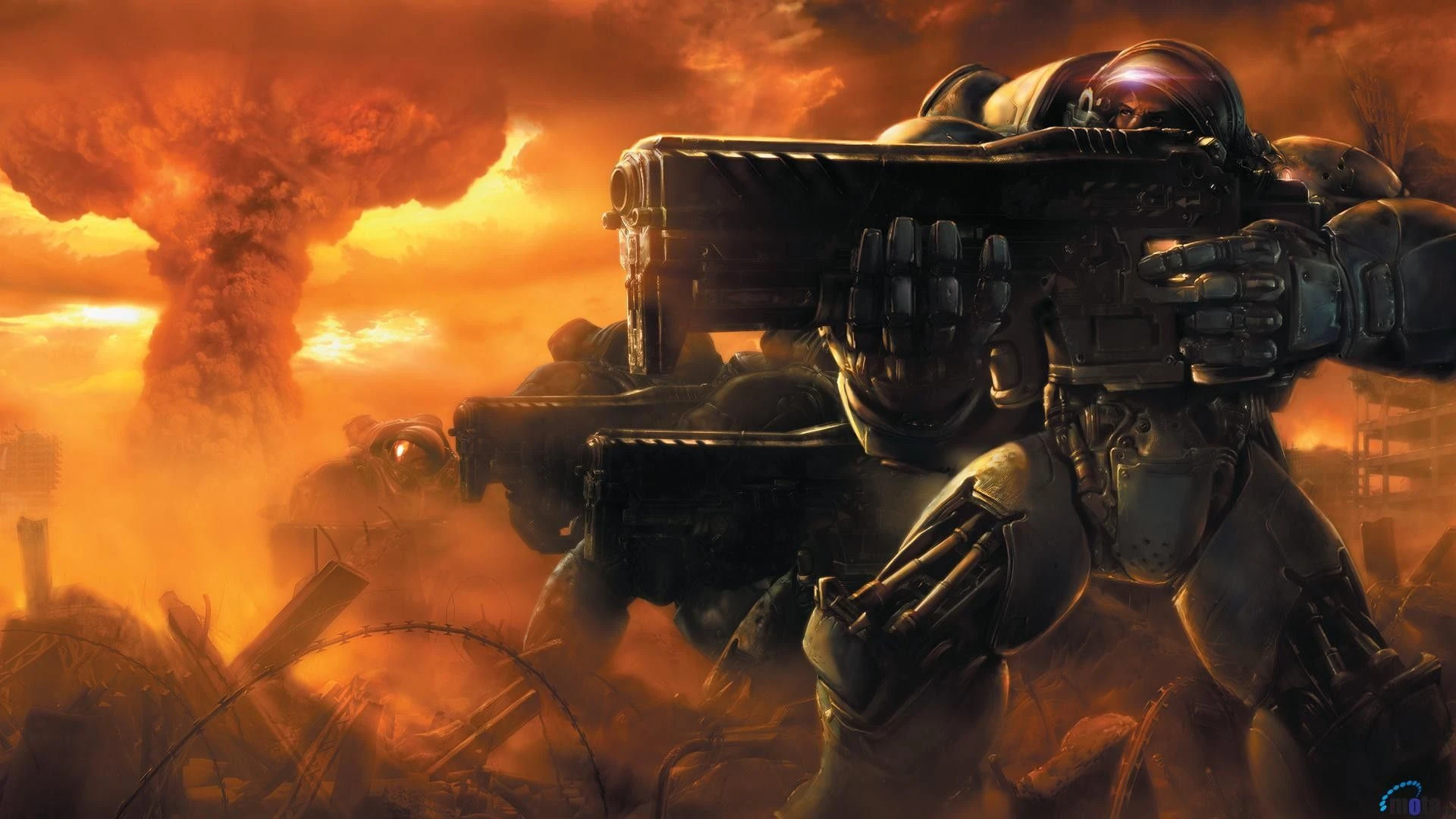 Blizzard показала концепт-арты StarCraft II и поделилась подробностями разработки