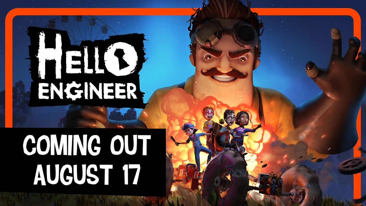Hello Engineer для PS5, Xbox Series, PS4, Xbox One, Switch и ПК выходит 17 августа