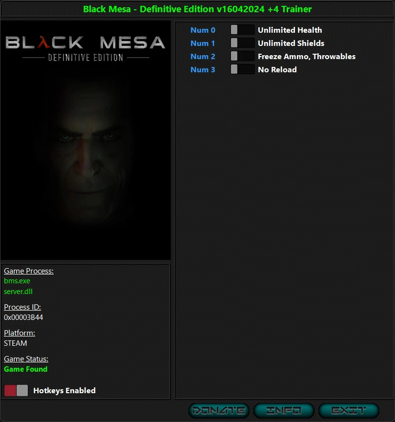 Black Mesa - Definitive Edition "Трейнер +4" [UPD: 02.07.2025] {iNvIcTUs oRCuS / HoG}