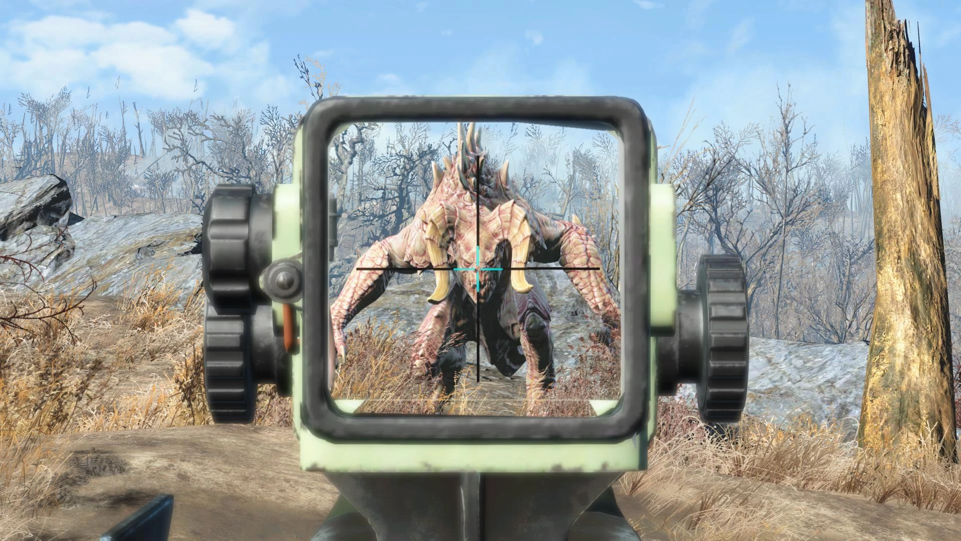 Fallout 4 "Увеличение прицела в бою"