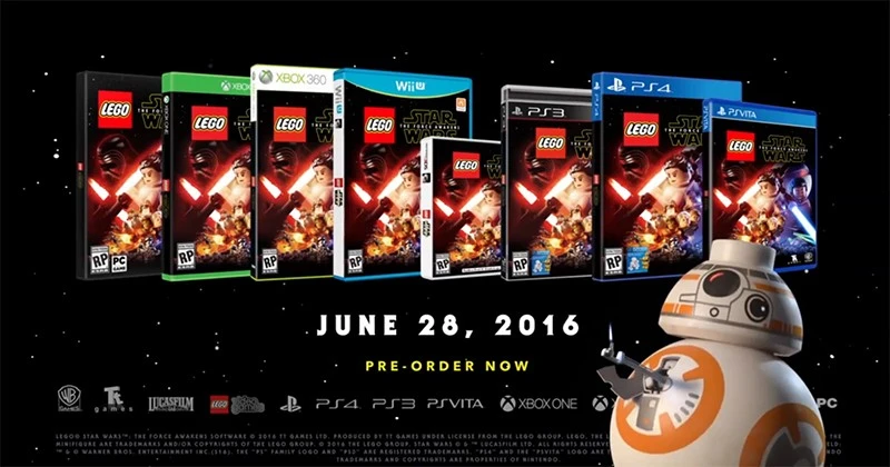 Состоялся релиз LEGO Star Wars: The Force Awakens
