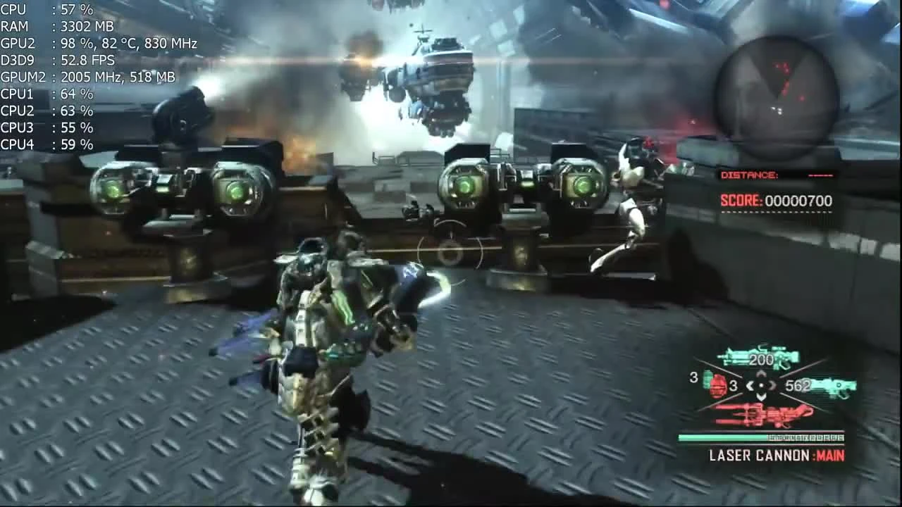 Vanquish / Ванквиш на слабой видеокарте