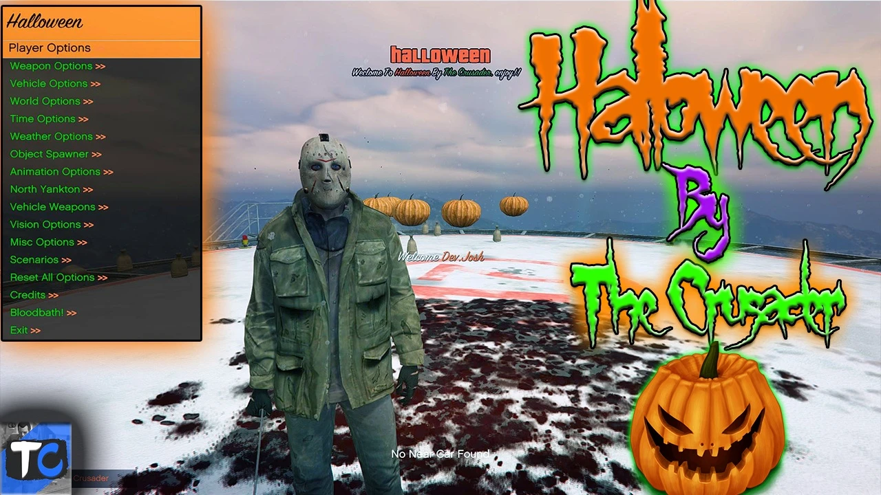 Grand Theft Auto 5 "Halloween Mod Menu 1.02"