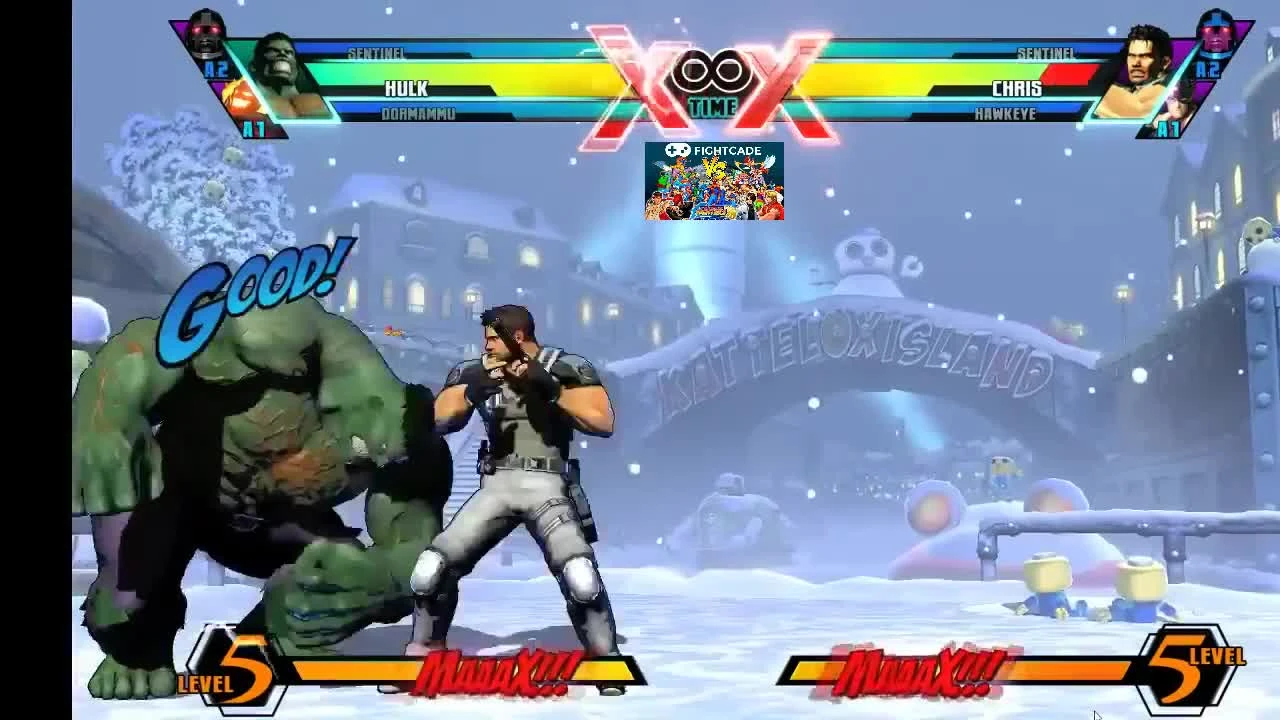 Все комбо Халка в Ultimate Marvel vs Capcom 3
