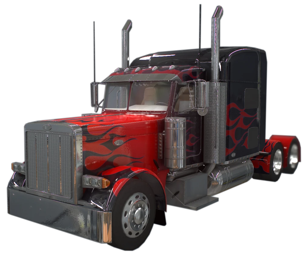 Construction Simulator 2015 "Тягач Peperbilt"