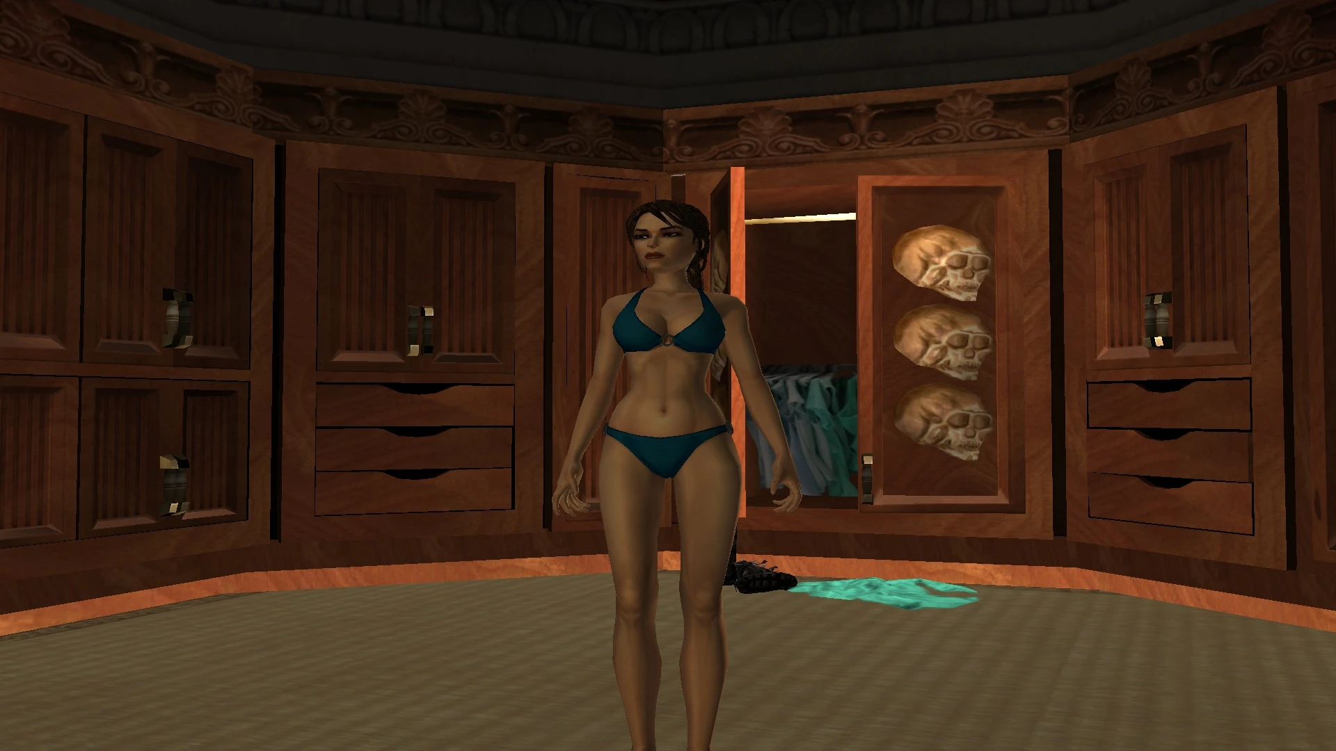 Tomb Raider Legend "Синий Купальник "