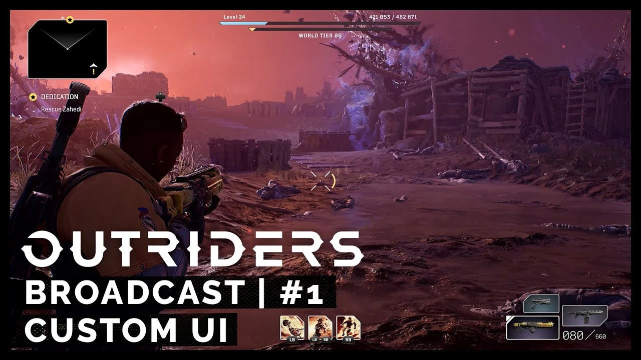 Первый город, пользовательский интерфейс, класс ловкач и многое другое - показан новый геймплей Outriders