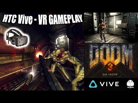 Мод добавляет в Doom 3: BFG Edition поддержку HTC Vive