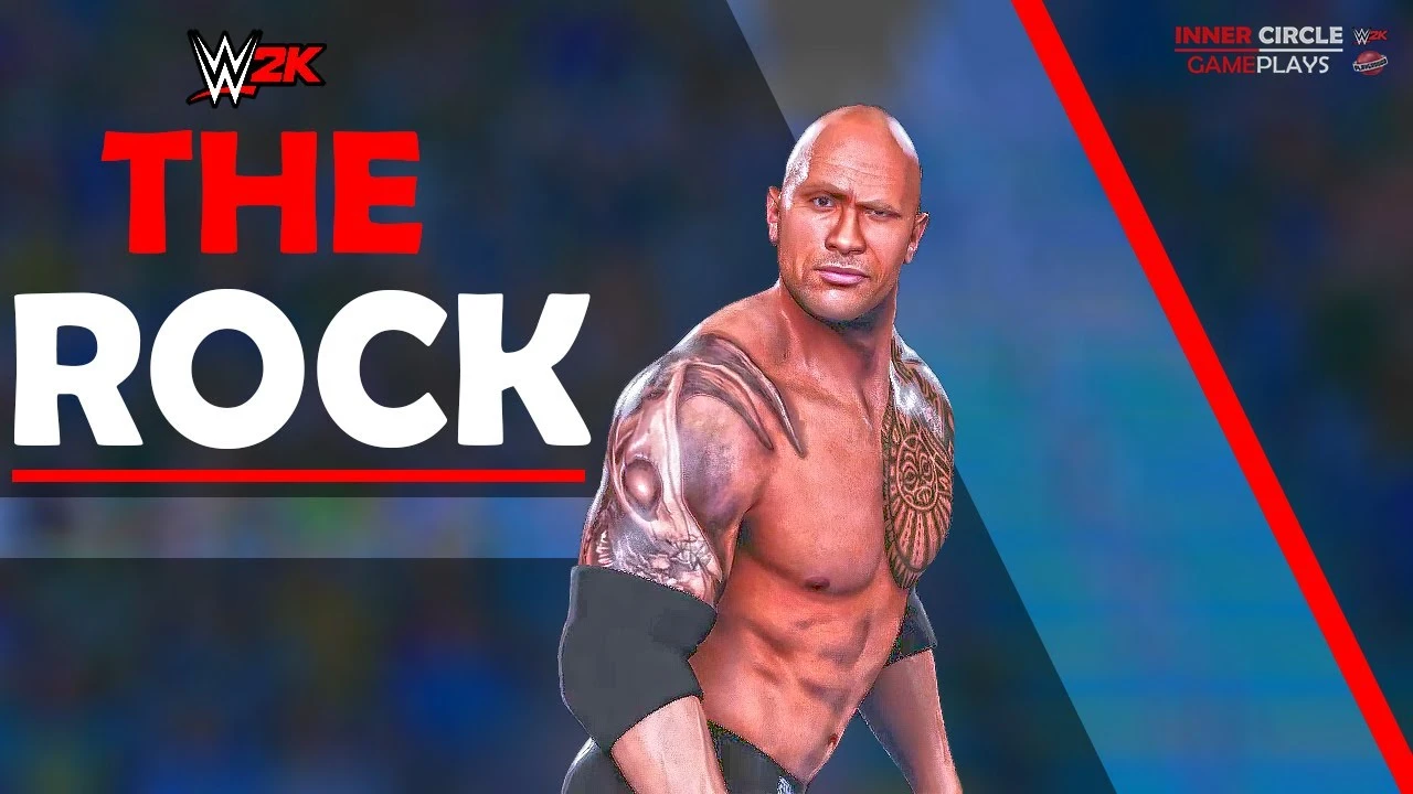 WWE 2K18 "The Rock 2K22 & GFX MOD"