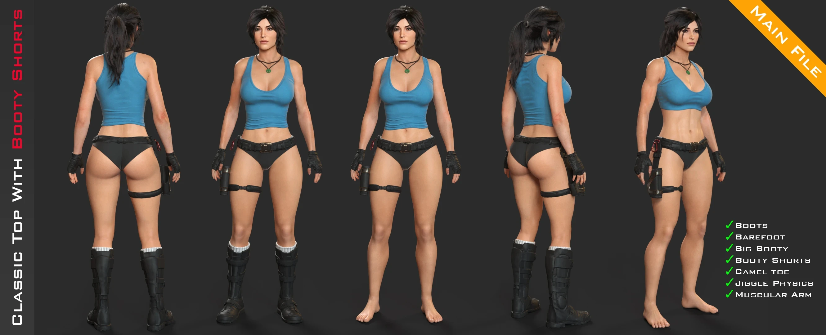 Shadow of the Tomb Raider "Лара Крофт в классическом наряде"