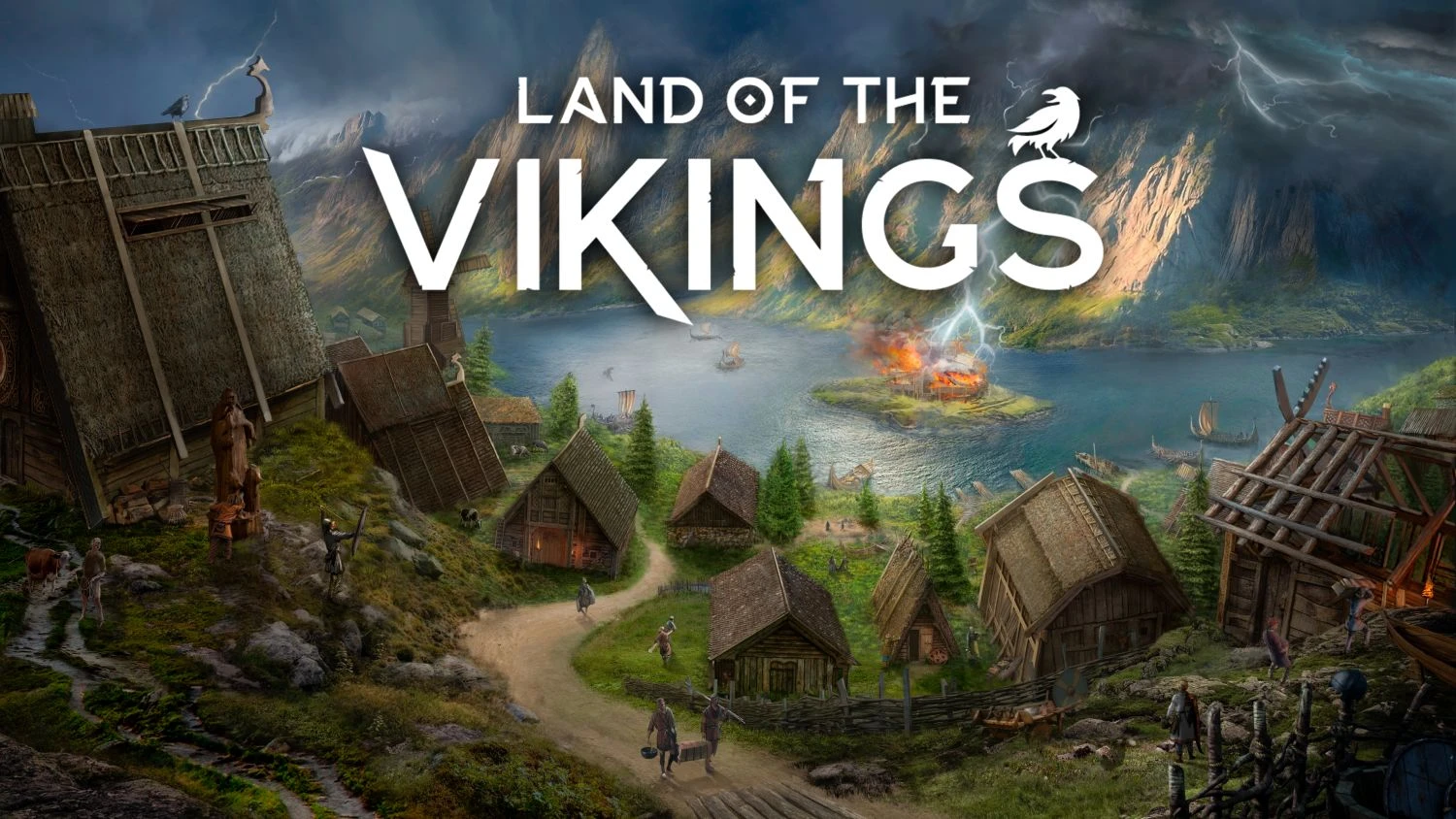 Градостроительная стратегия Land of the Vikings появится в раннем доступен в ноябре