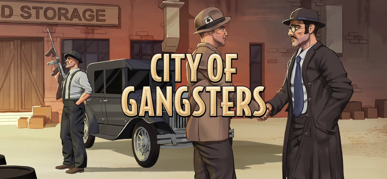 Представлен DLC "Criminal Record" для криминальной стратегии City of Gangsters