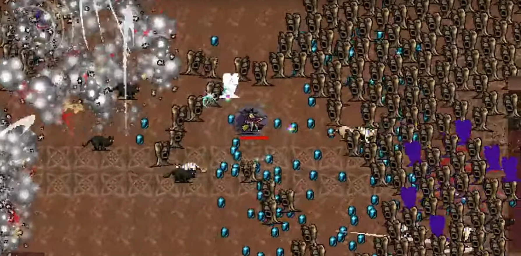 Патч 0.5.0 уже доступен для Vampire Survivors. Он добавляет в игру Арканы и много кошек