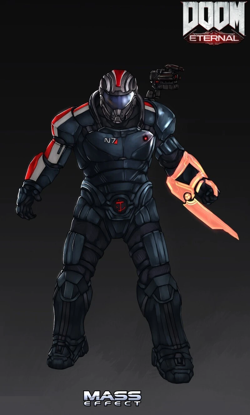 Шепард в роли Думгая