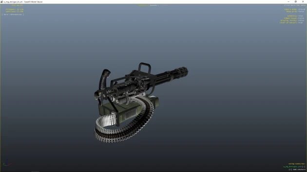 Grand Theft Auto 5 "M134 Minigun Black ВЕРСИЯ: 1.0"