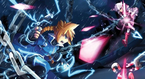Azure Striker Gunvolt 2: дата премьеры, физический релиз, Shovel Knight и аниме