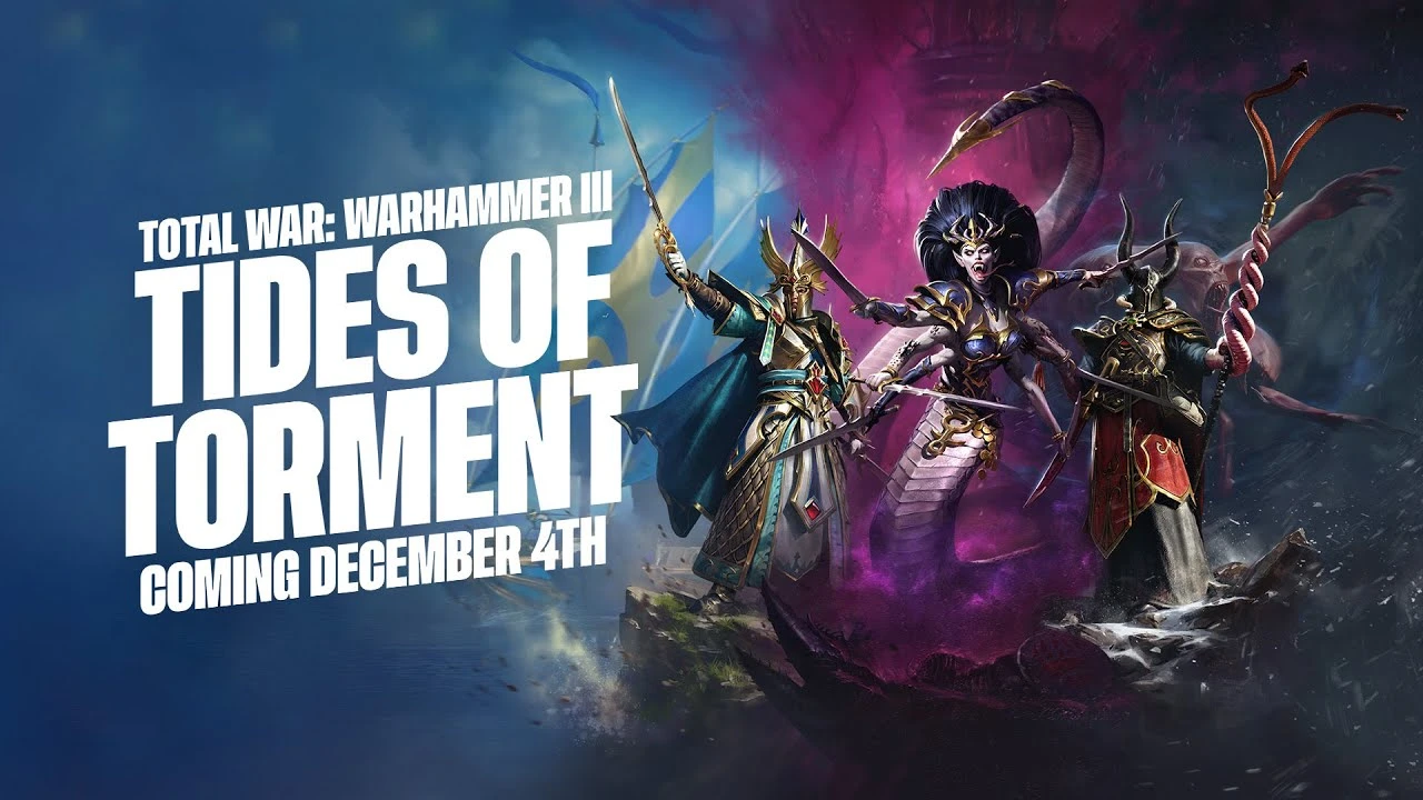 В дополнении Tides of Torment для Total War: Warhammer 3 появятся три новых легендарных лорда