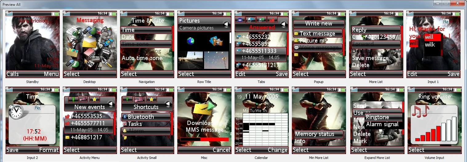 Splinter Cell: Conviction "Theme for Sony Ericsson 176x220 by XoTTa6bI4"