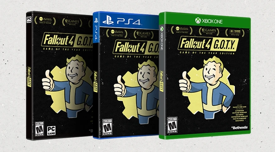 Состоялся релиз Fallout 4: Game of the Year Edition