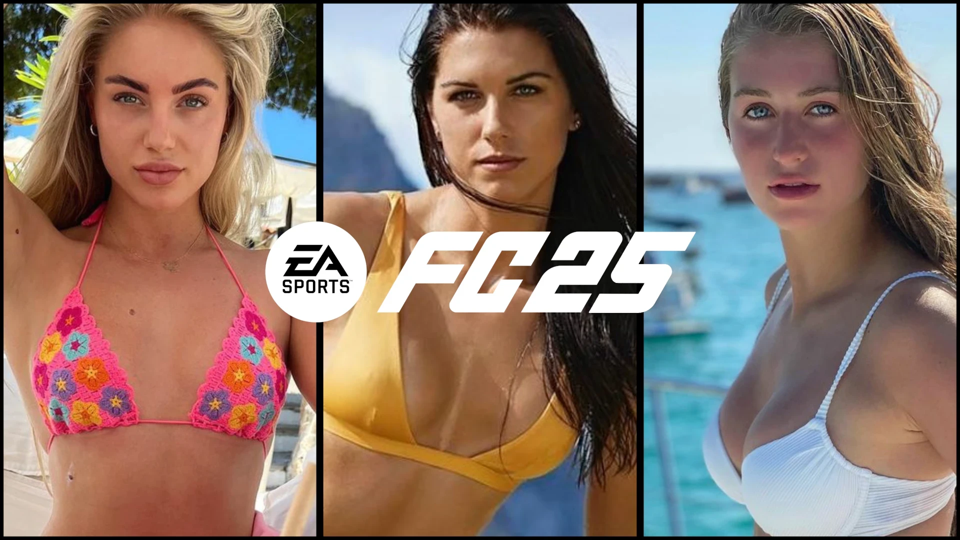 EA Sports FC 25 "Девушки в бикини для меню игры"