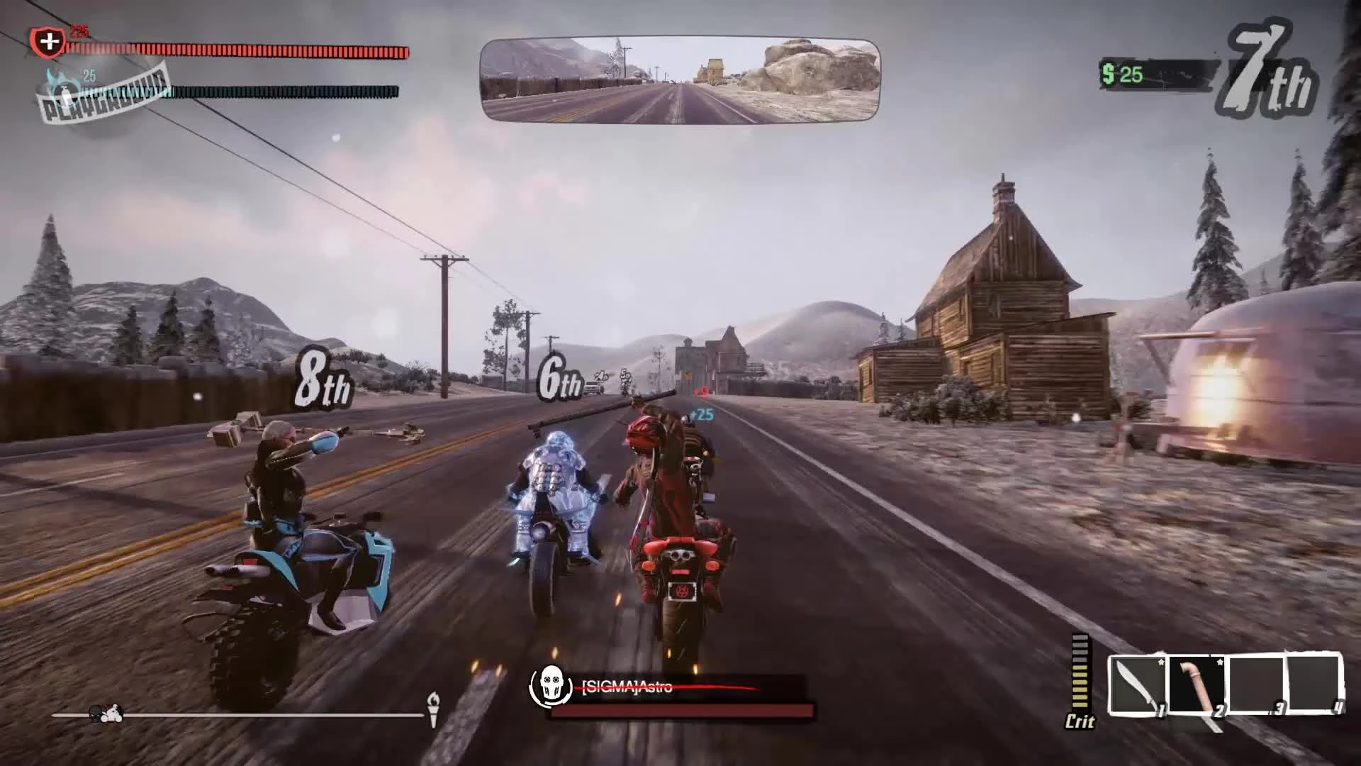 Обзор Road Redemption: пни другого