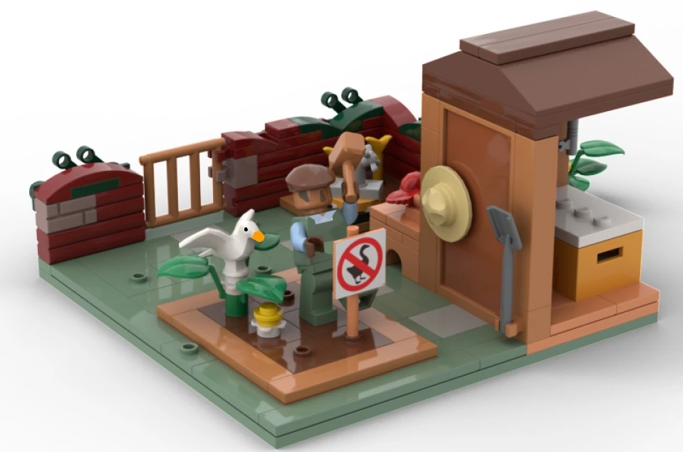 LEGO-набор по Untitled Goose Game набрал необходимое число голосов для выпуска
