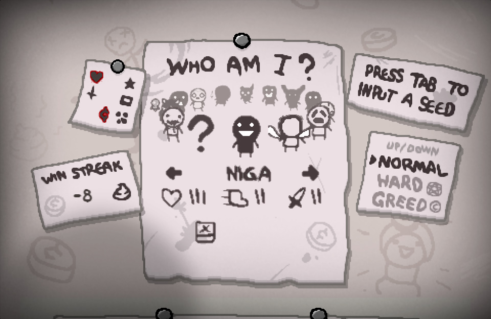 Binding of Isaac "Мод на изменение персонажей на The Binding of Isaac Afterbirth"