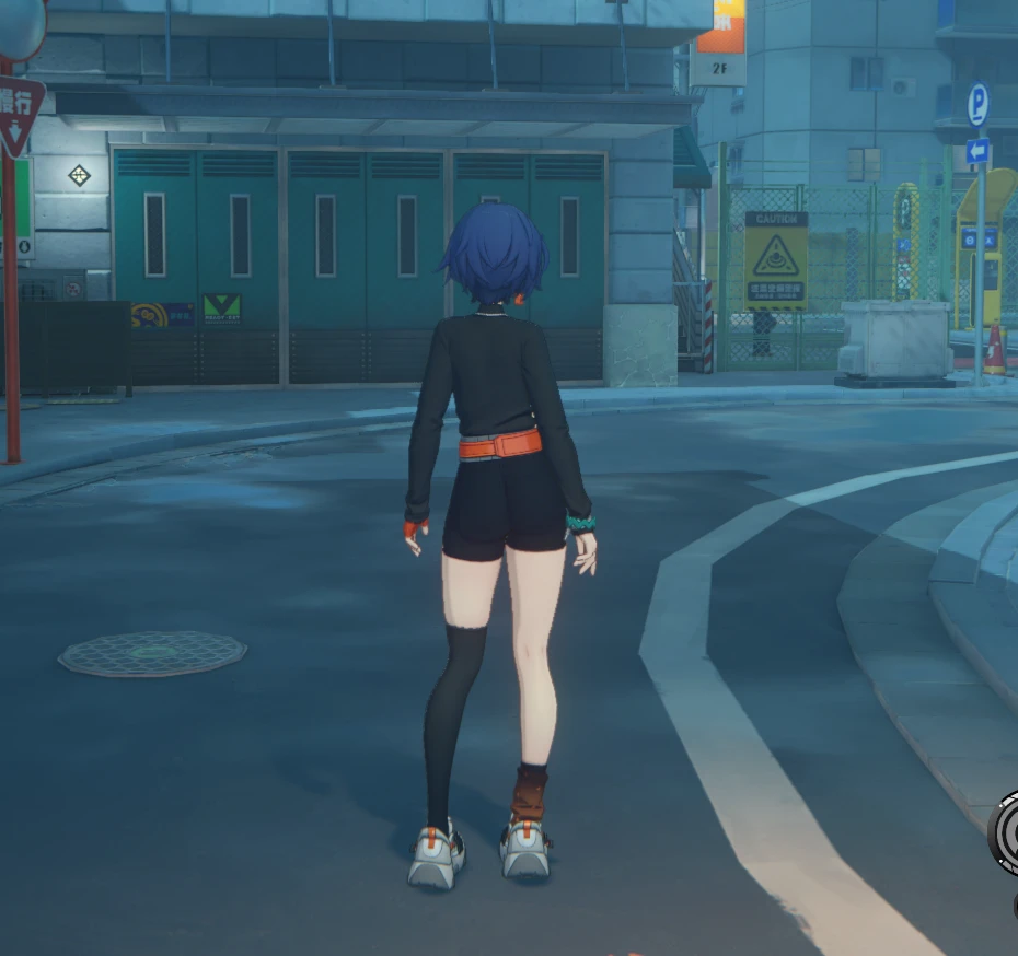 Zenless Zone Zero "Belle без куртки и юбки"