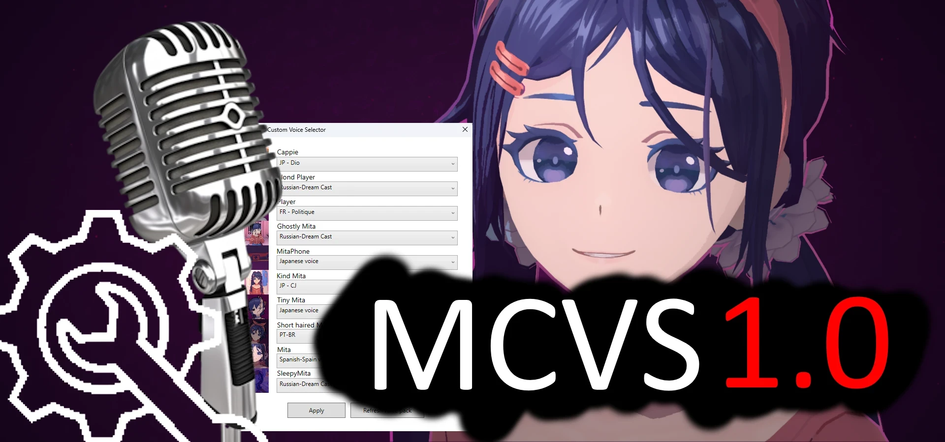 MiSide "MCVS - пользовательские голоса"