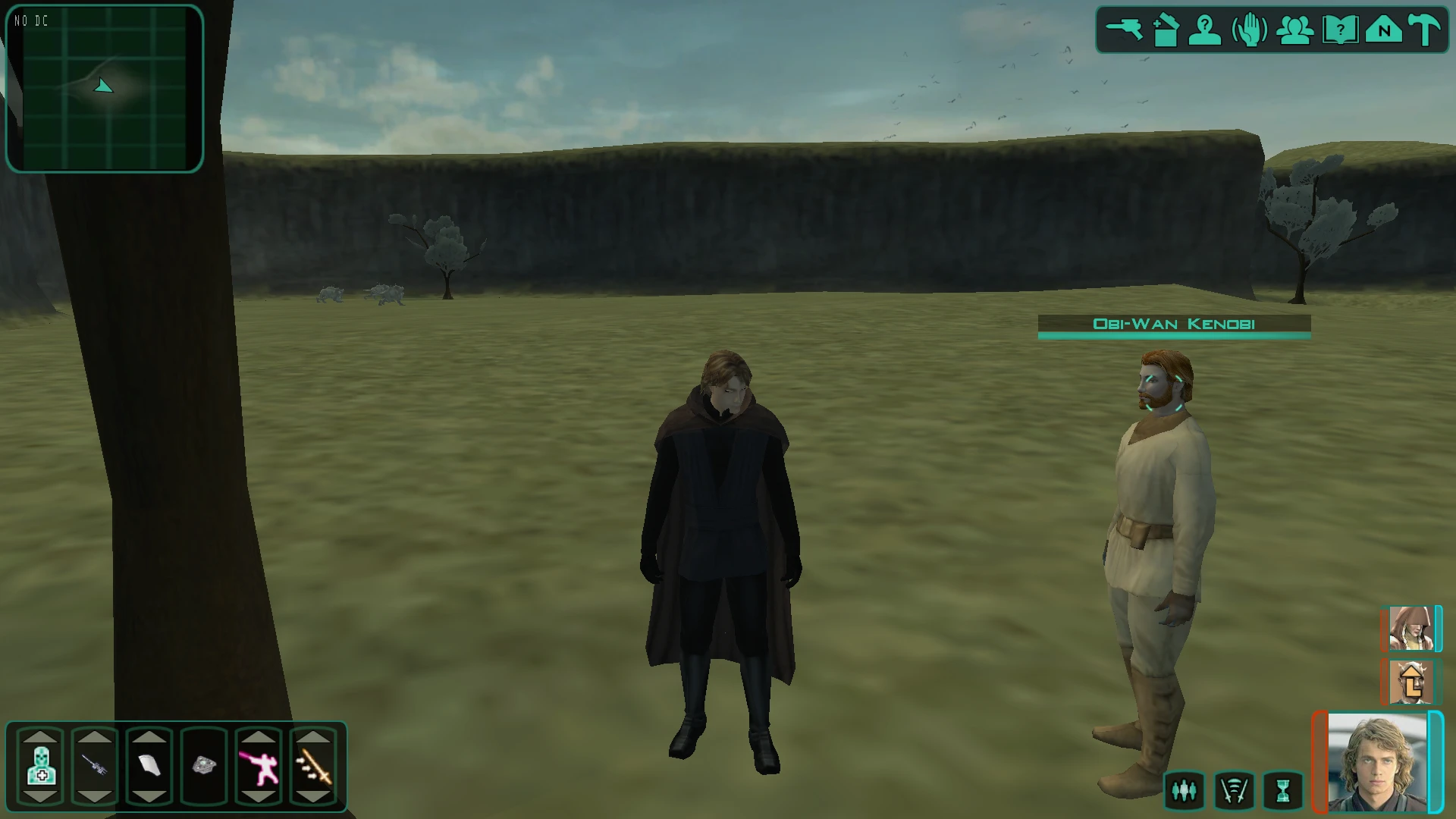 Star Wars: Knights of the Old Republic 2 "Новый спутник, вместо Бао-Дура, Оби-Ван Кеноби"