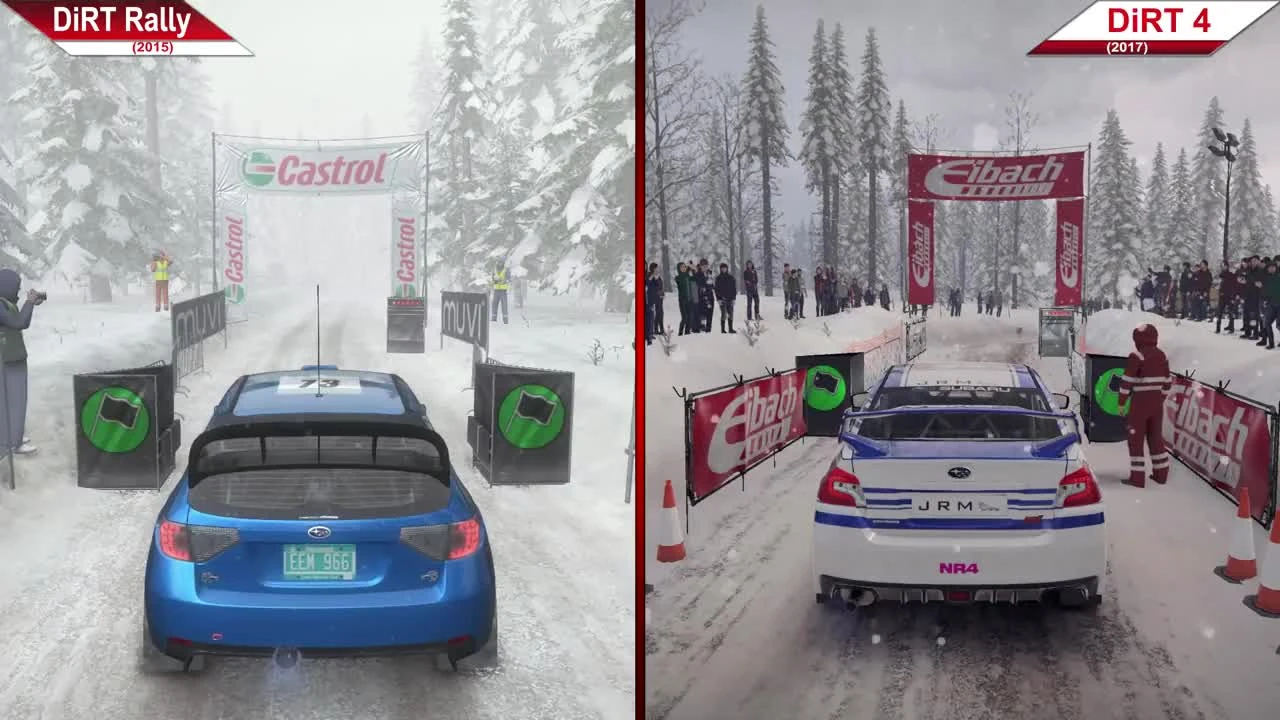 Сравнение | DiRT Rally (2015) vs. DiRT 4 (2017) | PC | ULTRA
