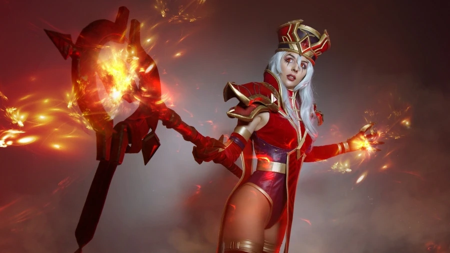 Косплей Салли Вайтмейн из World of Warcraft