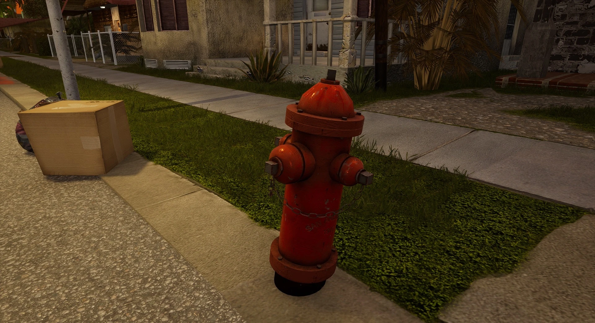 Grand Theft Auto: The Trilogy (San Andreas) "HD гидрант"