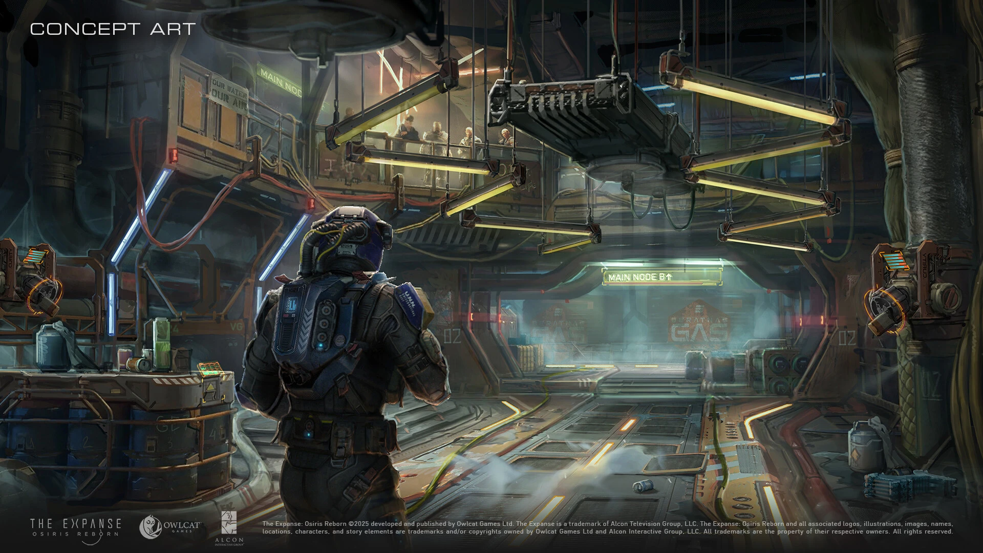 Студия Owlcat представила новые концепт-арты The Expanse: Osiris Reborn