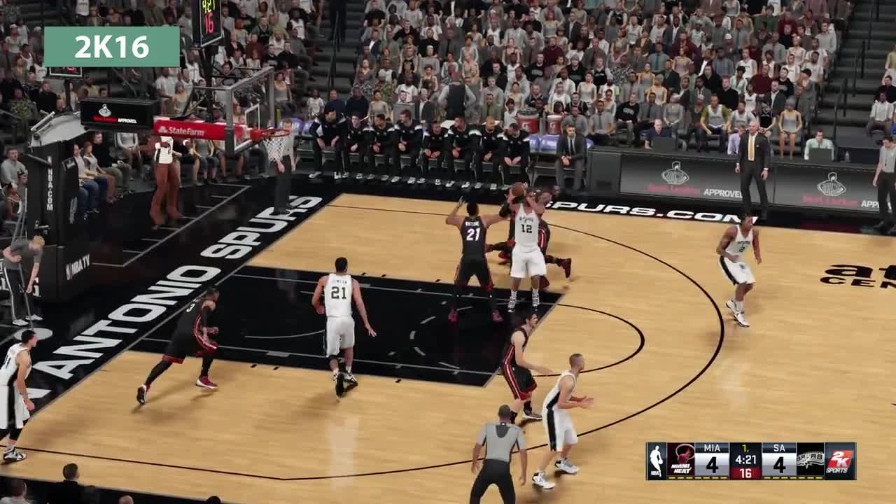 NBA 2K16 vs. NBA Live 16 Детальное сравнение