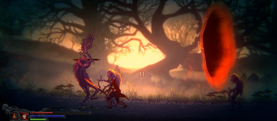 Видео игрового процесса адского экшена Down to Hell для Switch