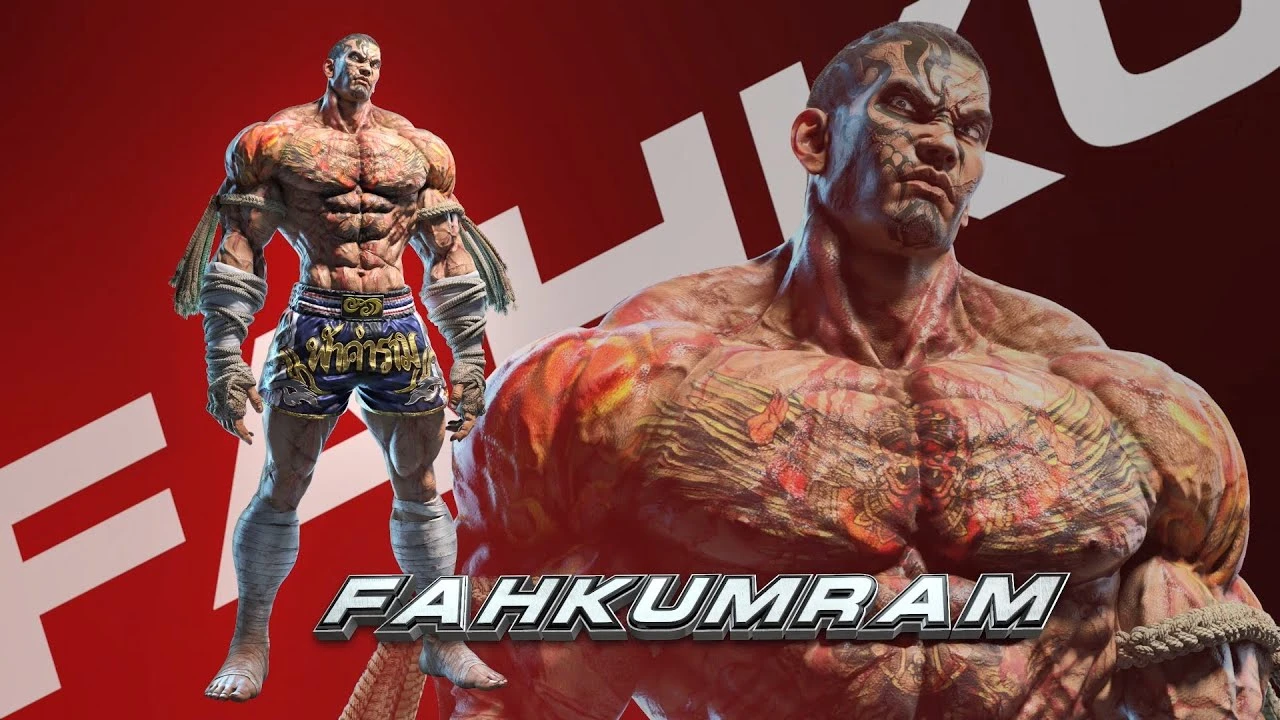 Чемпион по тайскому боксу Факумрам в трейлере Tekken 7