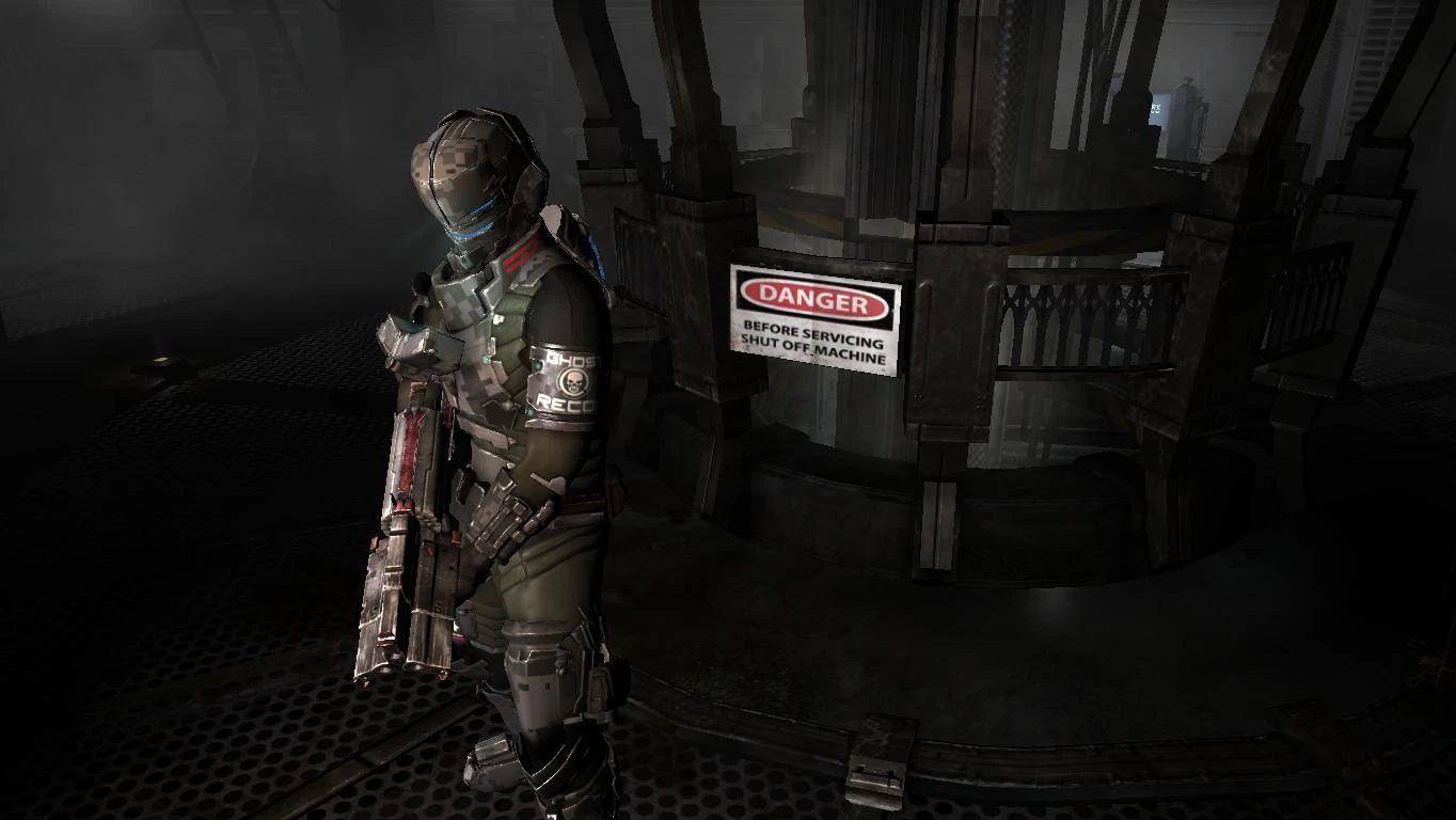 Dead Space 2 "Броня с эмбелемой из игры Ghost Recon Future Soldier"