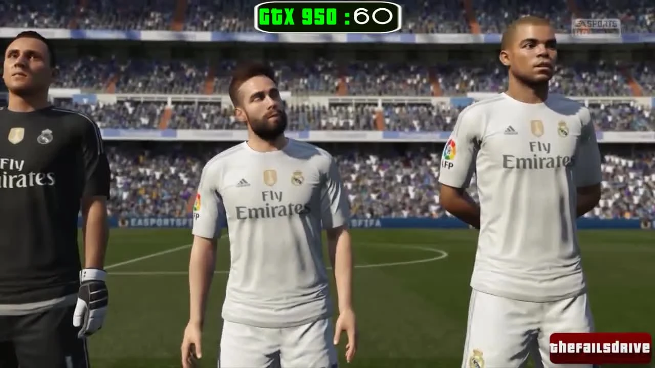 FIFA 16 GTX 950 GAMEPLAY - i3 4130 - ULTRA