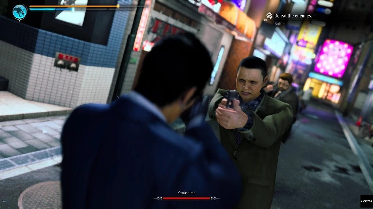 Джорю выстрелил во врага так, что последний буквально отправился в мир теней