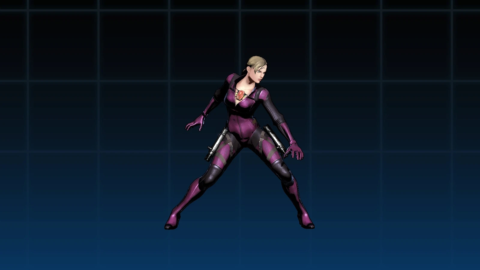 Ultimate Marvel vs. Capcom 3 "Jill Valentine Pink Battlesuit"