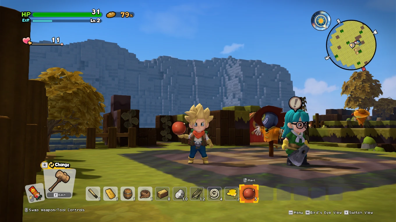 Dragon Quest Builders 2 "Сохранение - В начале игры"