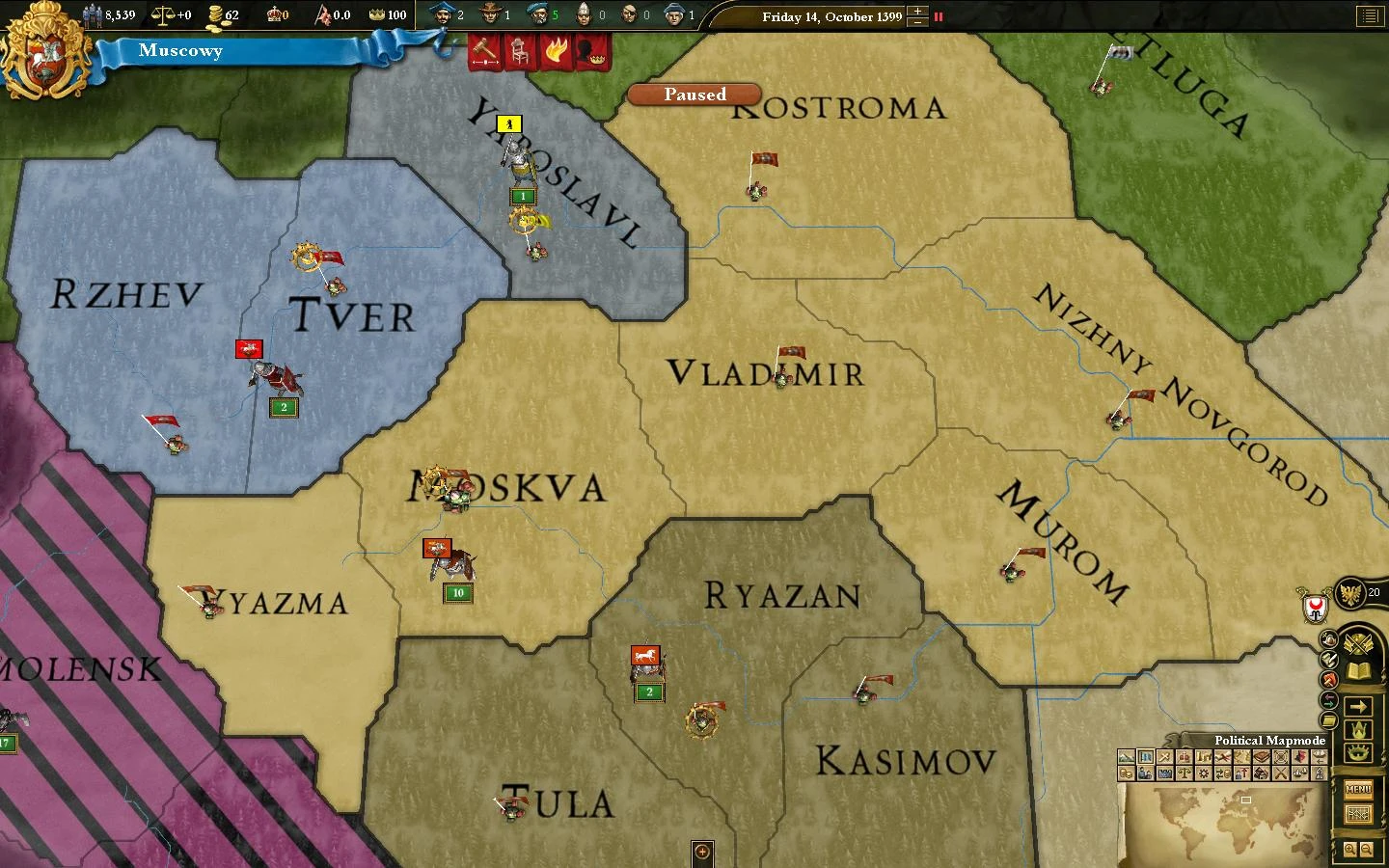 Europa Universalis 3 "More Provinces Mod"