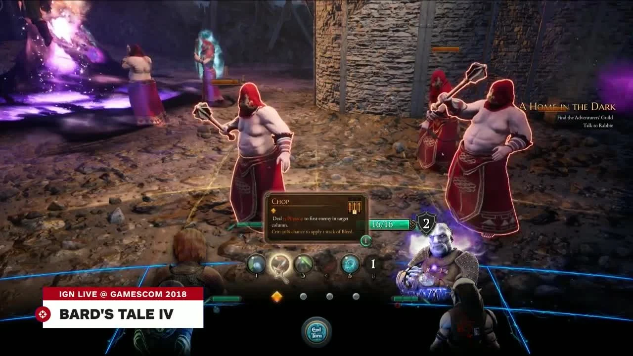 Геймплей The Bard's Tale 4: Barrows